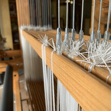 Texolv heddles on AVL Loom