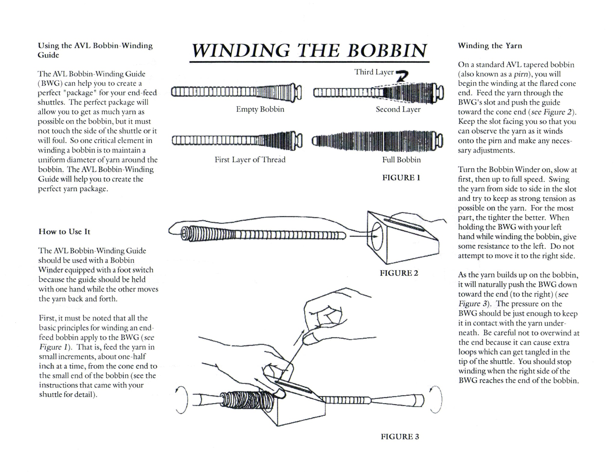 How to make a yarn bobbin (Tutorial Video)